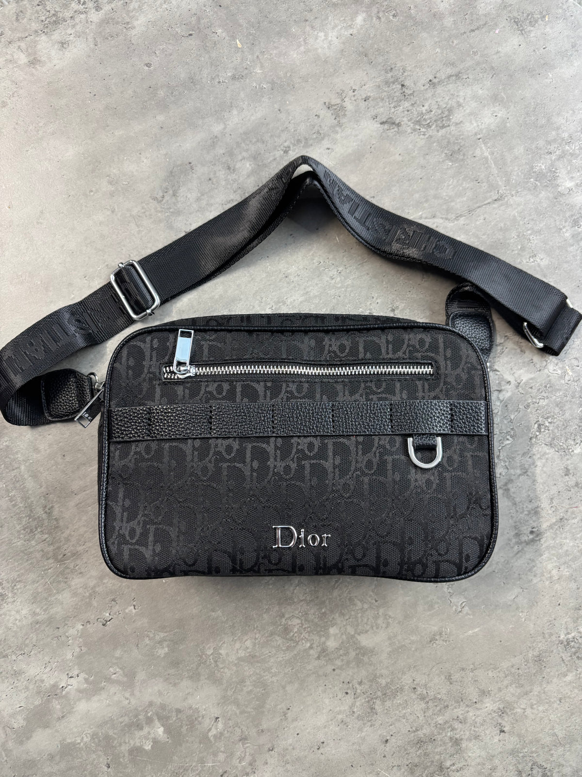 Christian Di*r Messenger Bag Black