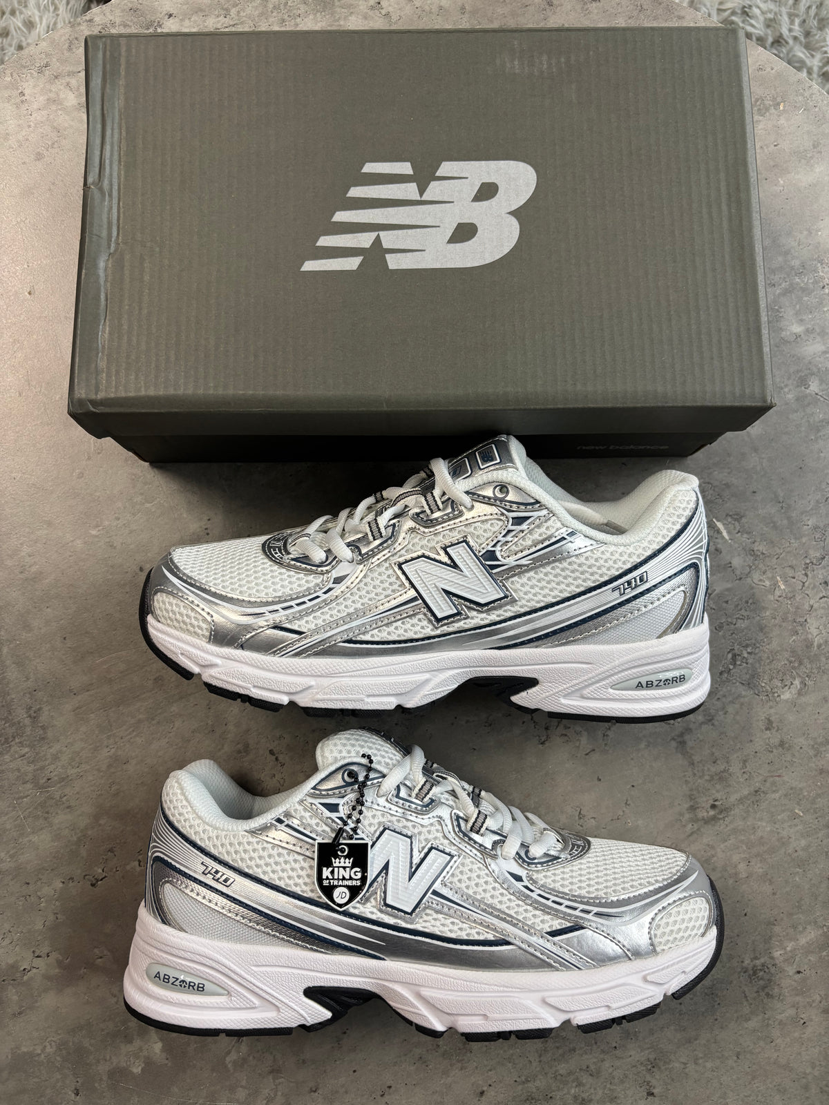 New Balance Trainers Blue/Grey