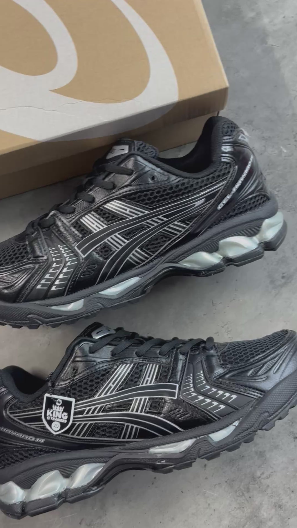 Asic Gel Kayano 14 Triple Black